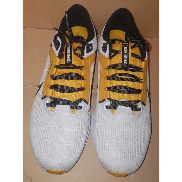 NIKE AIR PEGASUS 40 WEST VIRGINIA MEN\'S Size 12 WHITE/YELLOW NEW main image 10